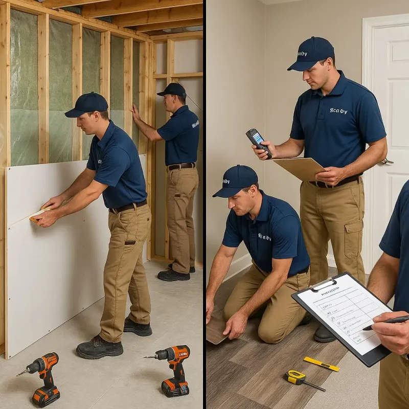 Repairs and Reconstruction process in Layhill, MD